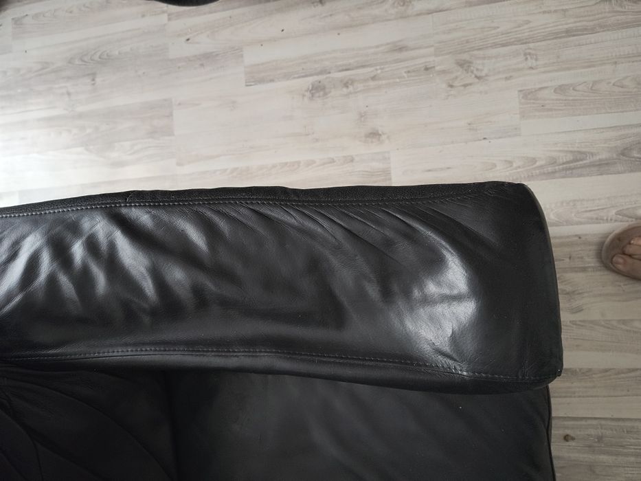 PILNIE sprzedam :Sofa skórzana  Ikea