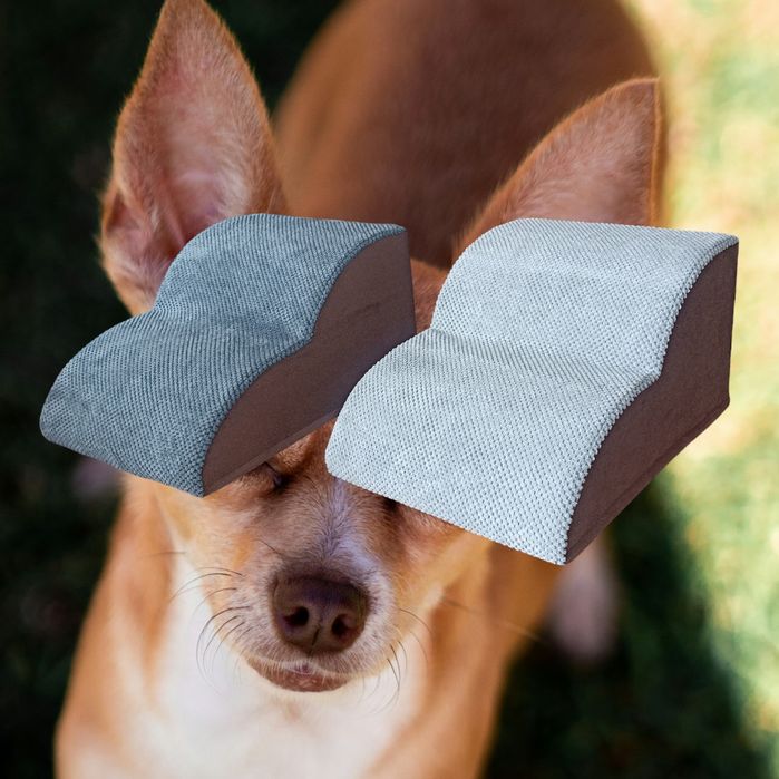 Лесенка для собак Premium,40*28*50 см. пандус для собак, ступеньки для