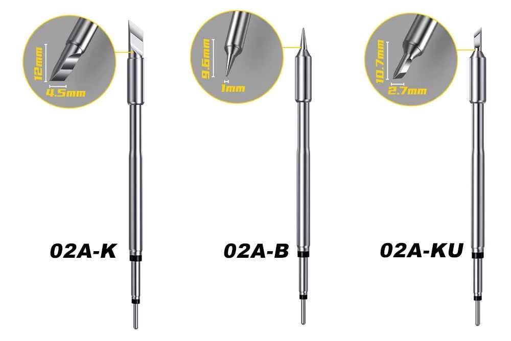 Паяльник Fnirsi HS-02A (повний комплект) Швидка відправка