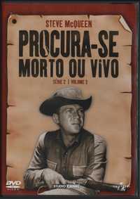 Dvd Procura-se Morto Ou Vivo-western-Steve McQueen - vol 2 - 3 dvd's