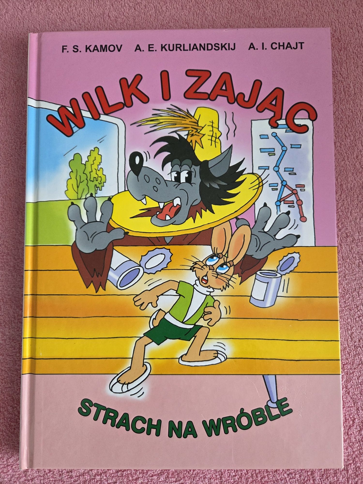 Wilk i zając książka gruba oprawa