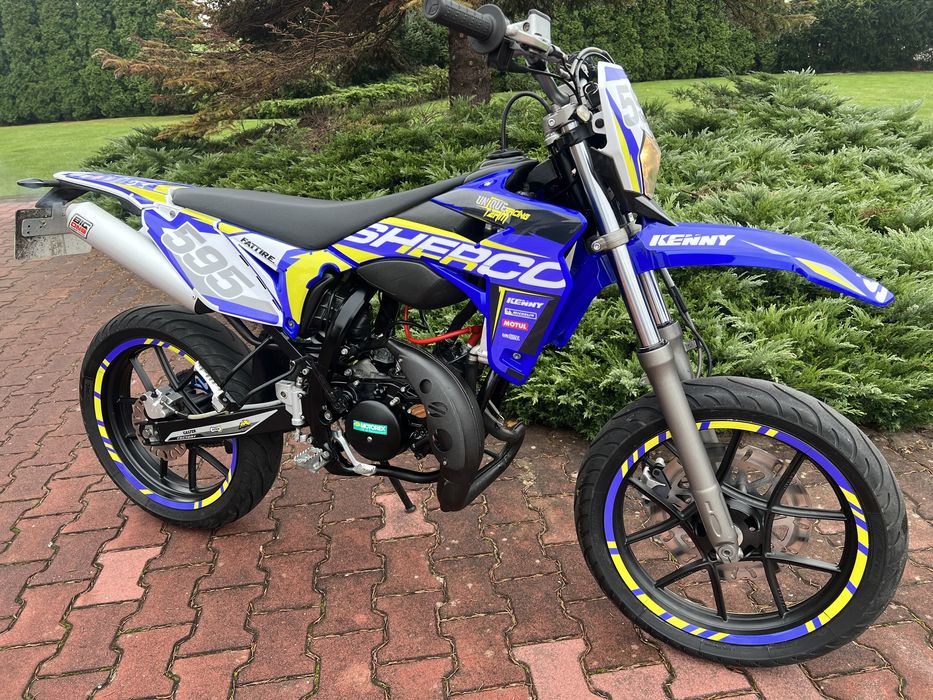 Sherco SM 50cc 2021r oryginał perfekcyjny stan