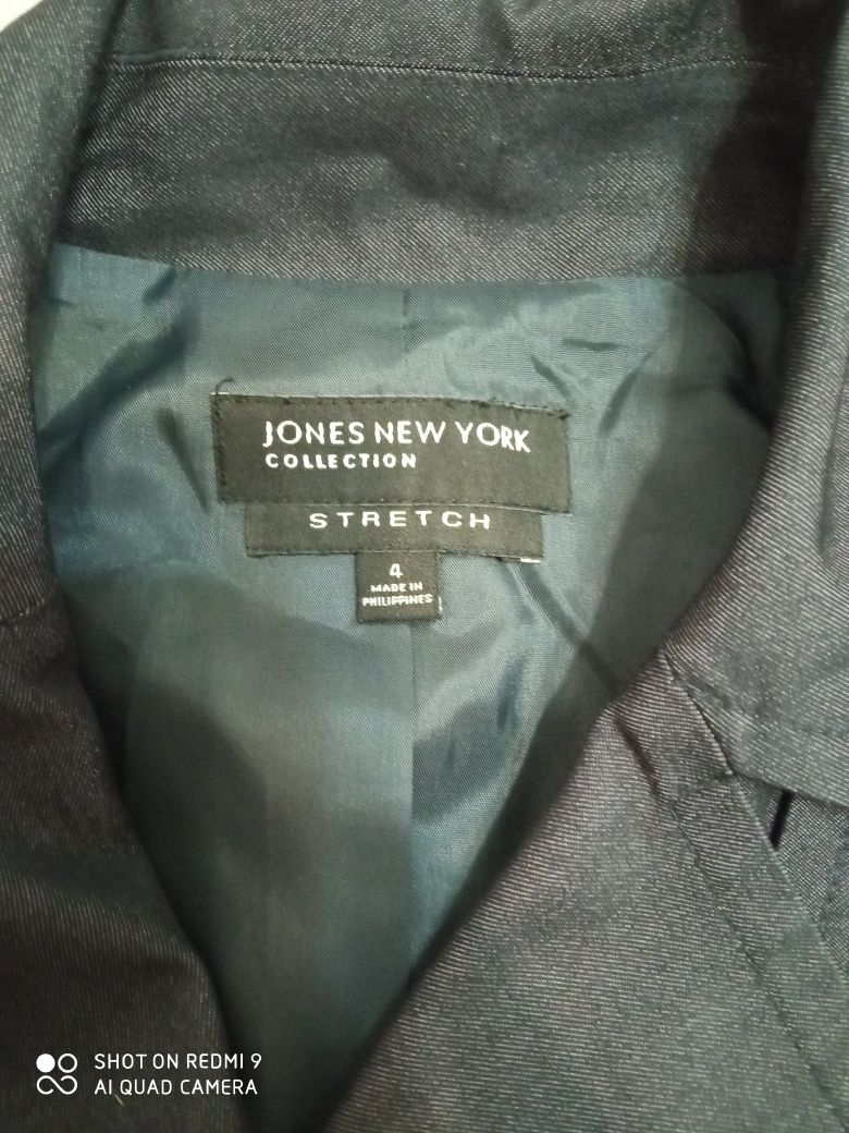 Granatowy żakiet Jones New York