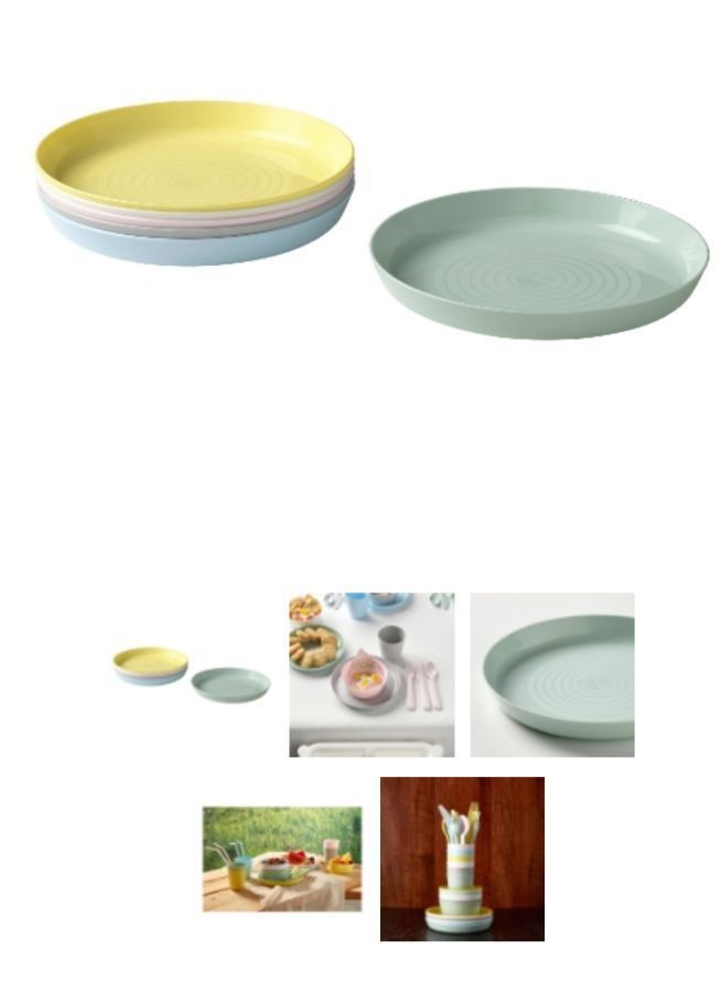 Посуд IKEA KALAS посуд для пікніка, дитячий посуд