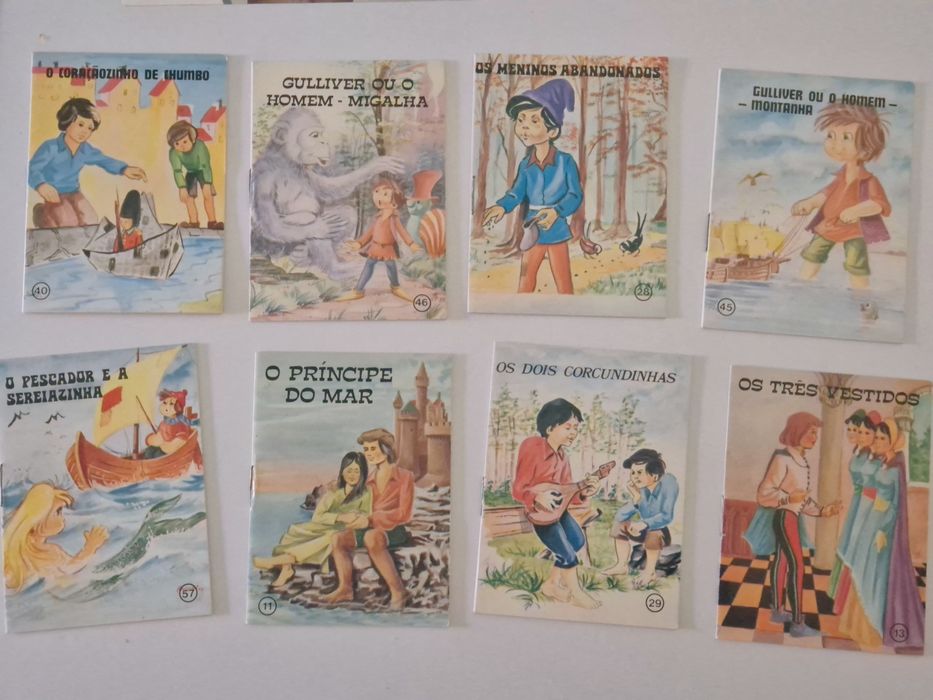 Livros de bolso antigos