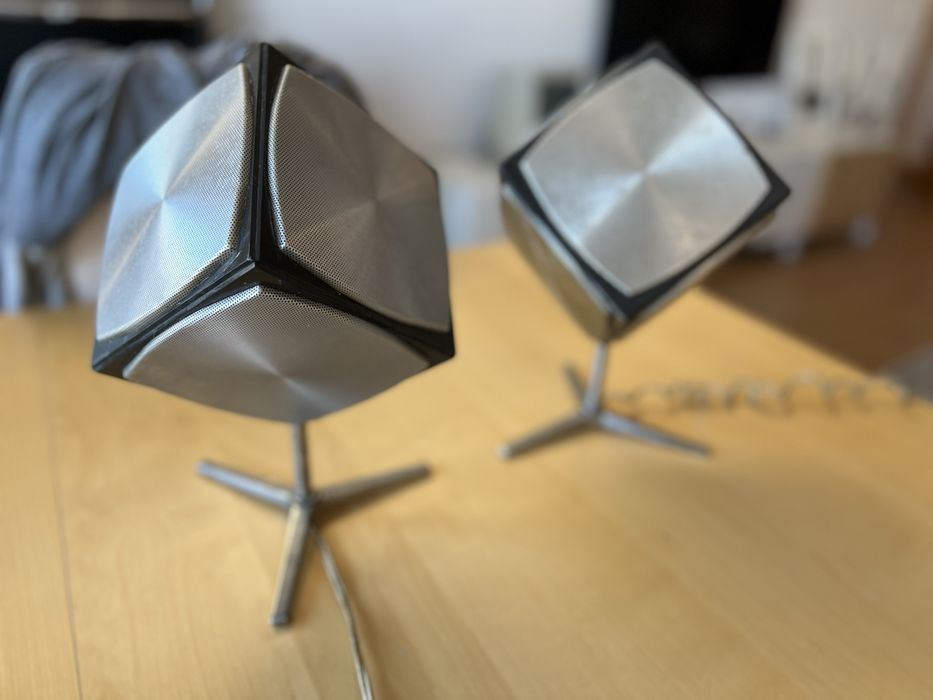 Colunas Vintage HIFI Grundig Space Age 60s!