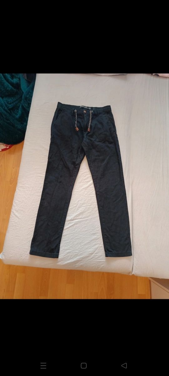 Spodnie 55 procent len