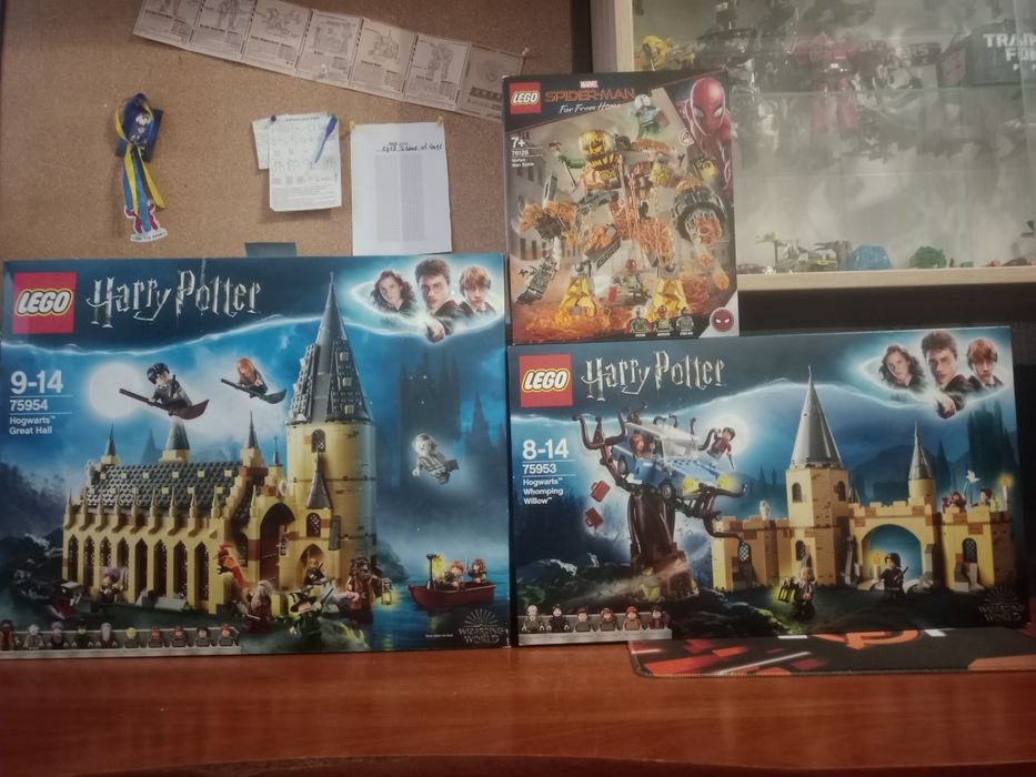 Нові набори лего Гаррі Поттер і людина павук
