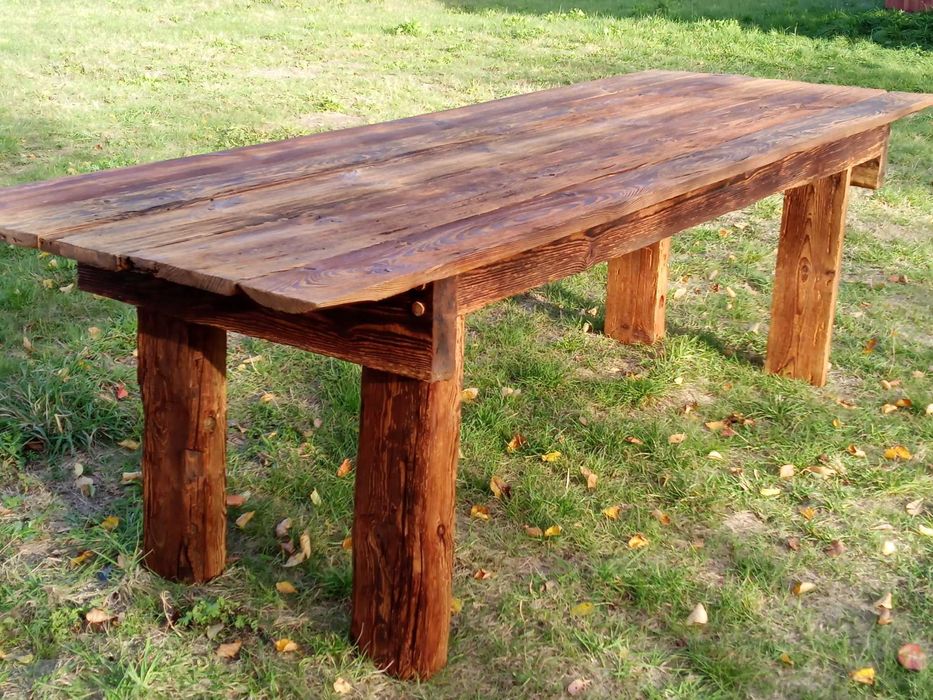 Drewniany stół,stare drewno