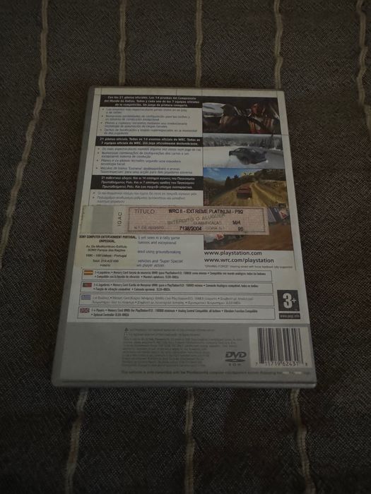 Jogo WRC II Extreme para PlayStation 2 (PS2)