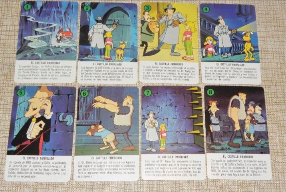 Baralho de cartas Inspector Gadget