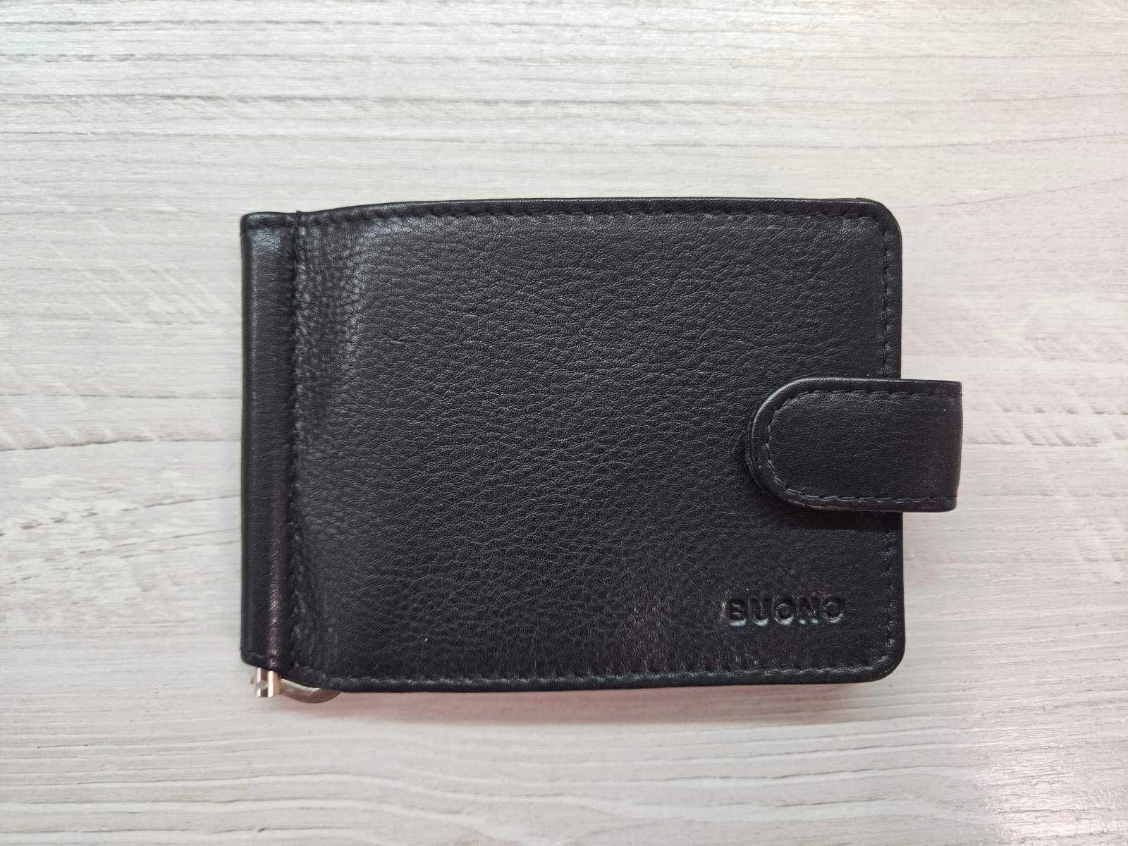 Новый кошелек Buono Leather (портмоне из натуральной кожи)