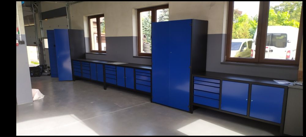 Meble warsztatowe stół metalowy Spawany Solidny