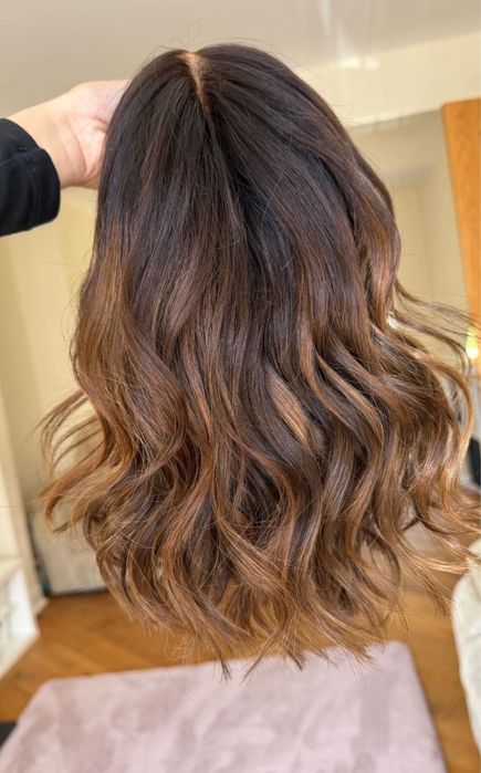 nowa naturalna peruka lace front 100% ludzki wlos na co dzien