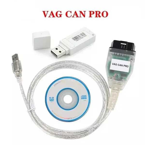 Диагностический сканер VAG CAN PRO 5.5.1 (USB ключ*) VW AUDI SKODA