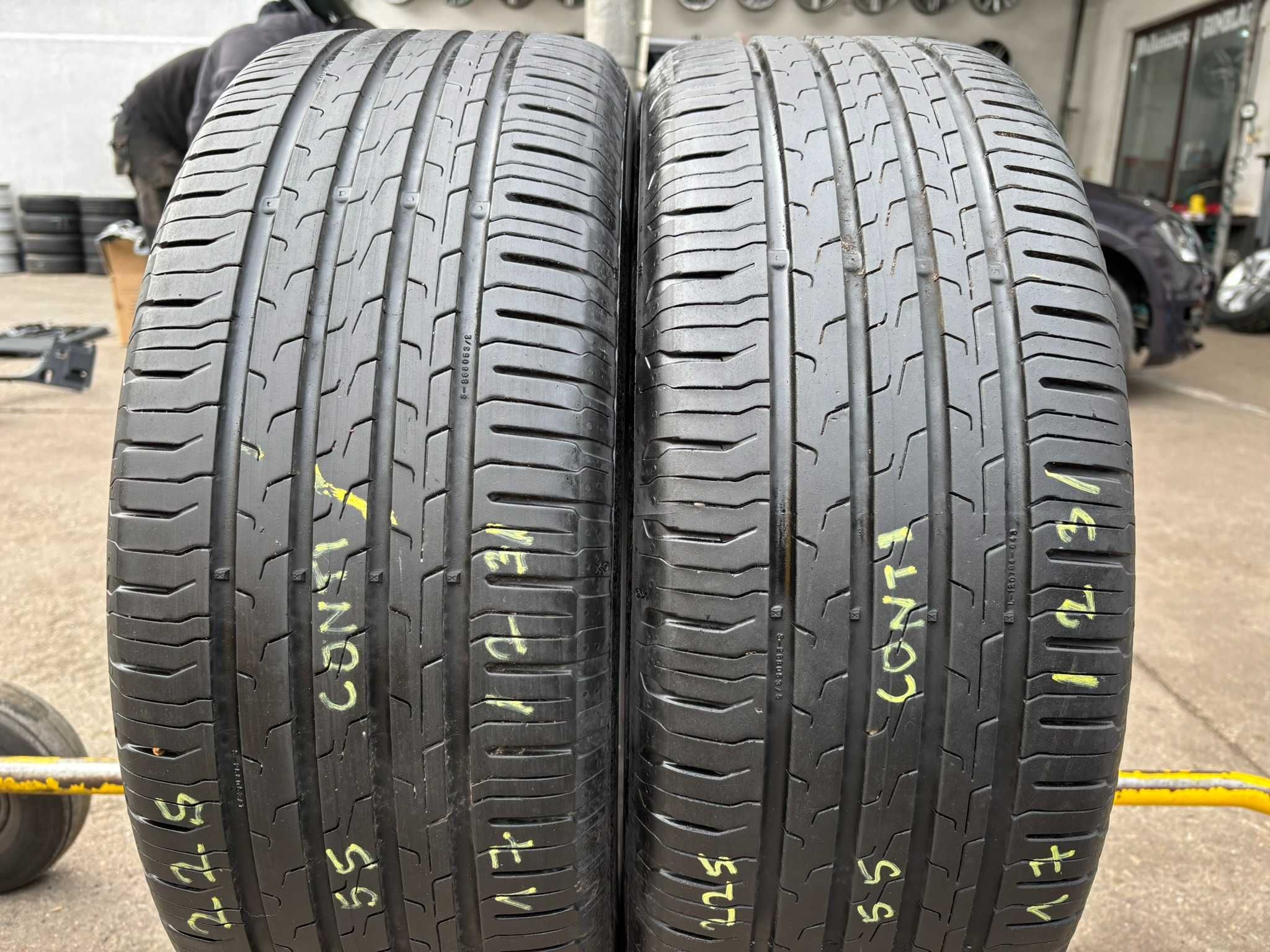 2X OPONY LETNIE 225/55R17 101Y Continental EcoContact 6 I * 6MM 2023R