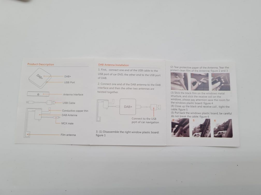 Moduł Tuner DAB+ do sprzętu car audio z Androidem Cyfrowe radio
