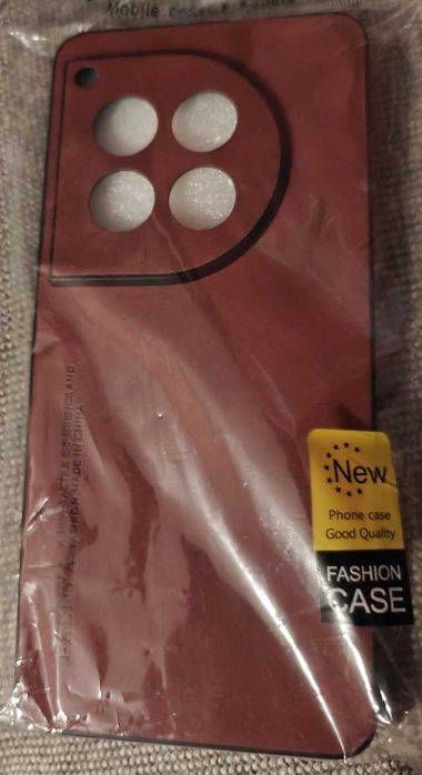 Piękne etui Oneplus 12 Czerwone wino Nowe