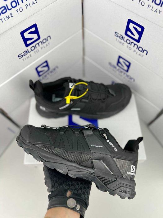 !SALE! Salomon X Ultra 4 (Gore-Tex) Black/White 40 41 42 43 44 45 46