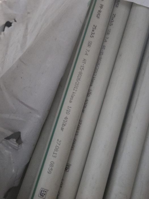 Rura PP-R/GF fi 25x3,5 SDR 7,4 dł 4mb 75szt