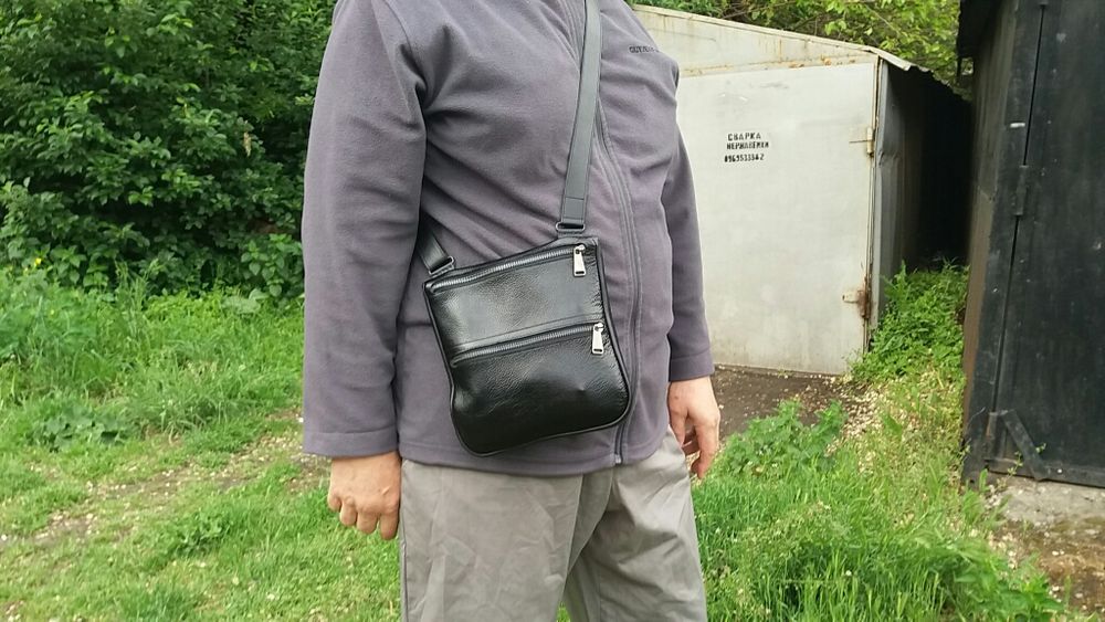 сумка мужская кожа натуральная 4 отдела тактическая