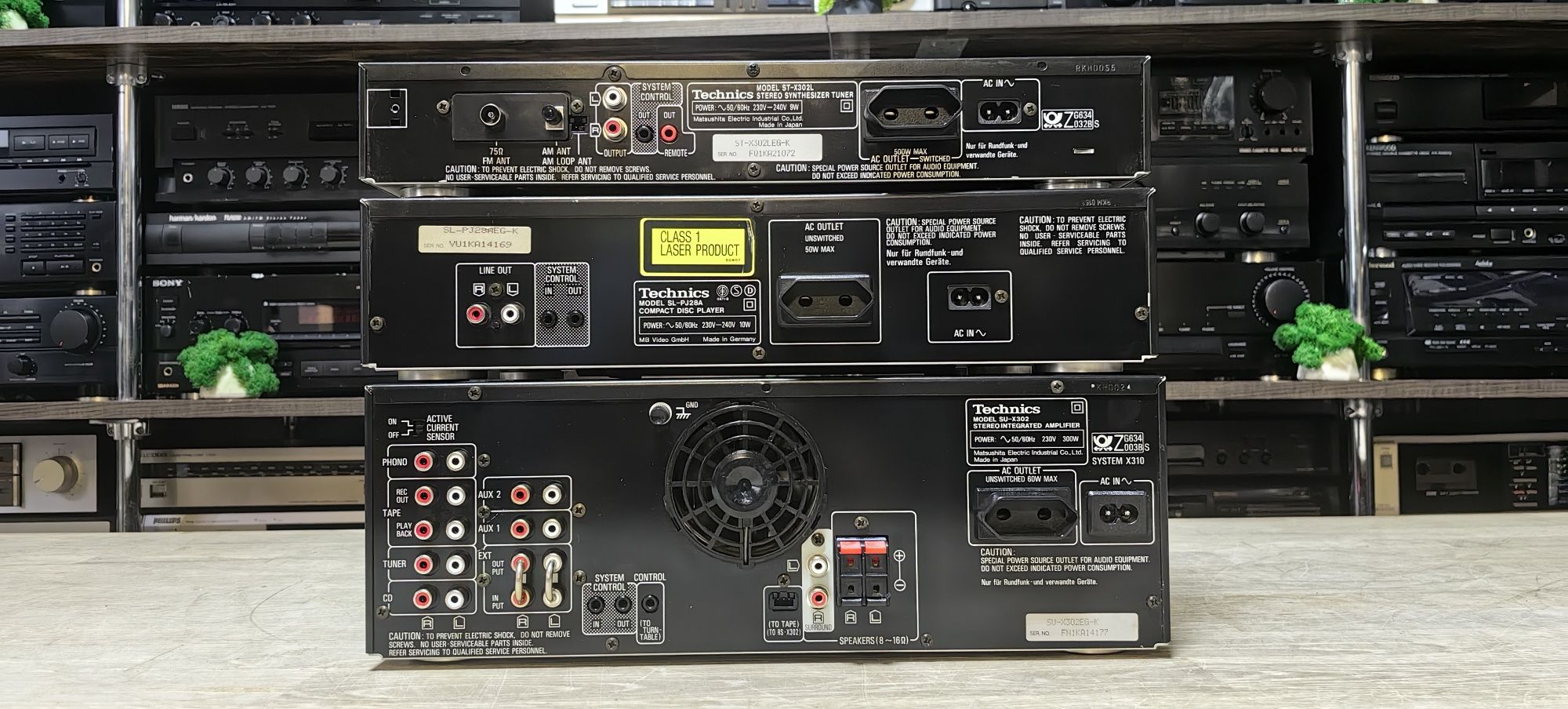 Комплект Technics SU-X302/SL-PJ28A/ST-X302L