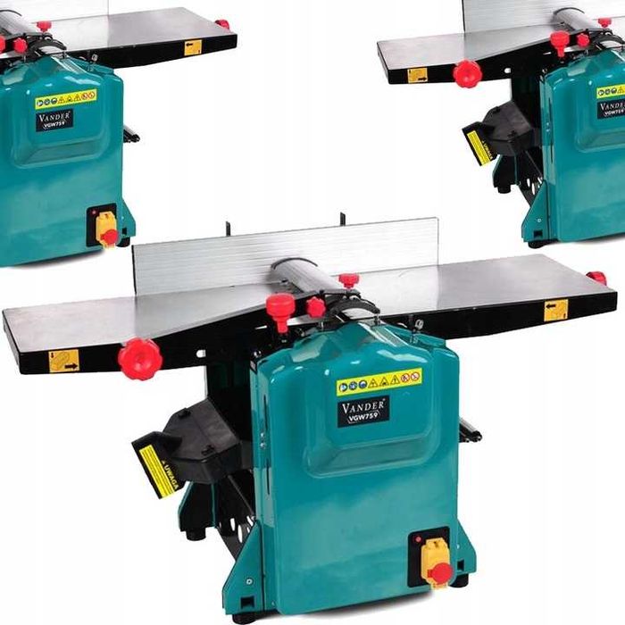 Strugarka Grubościówka Wyrównywarka 1800W 254mm Heblarka Vander Fv