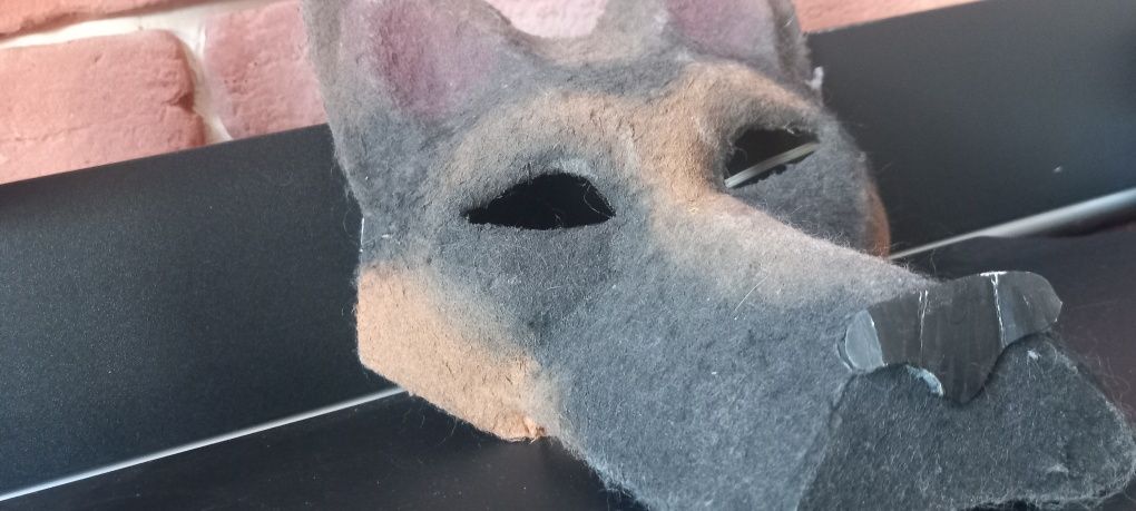 Therian furry maska psa mask owczarek niemiecki