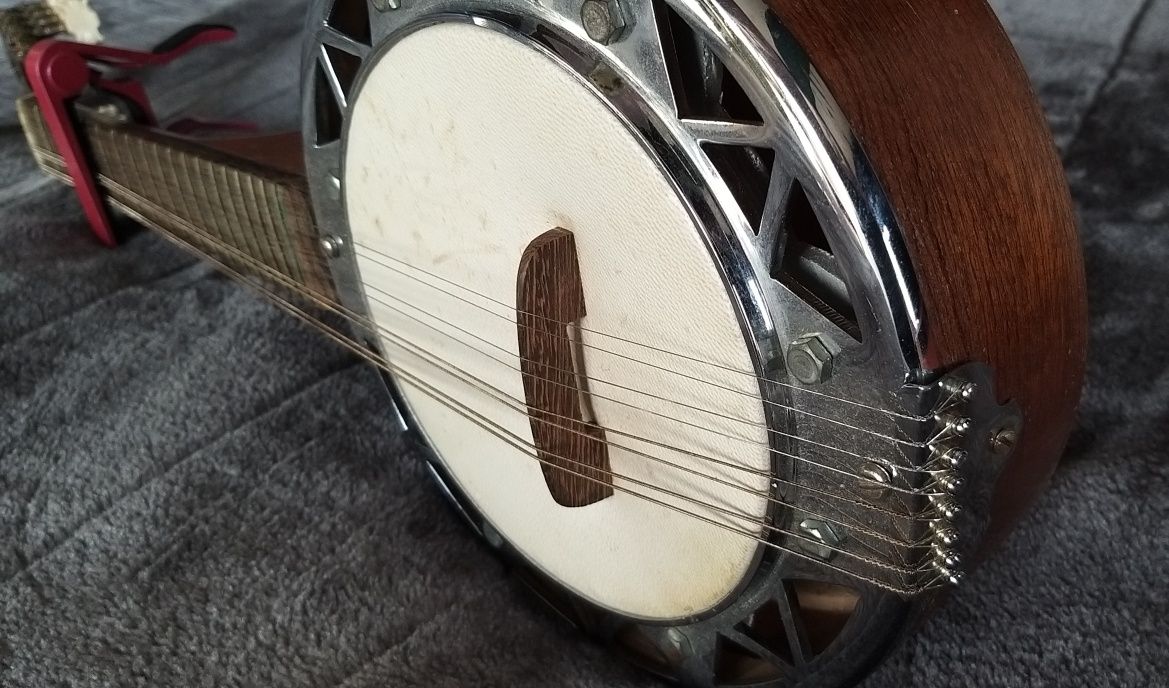 Cordofone Banjo Bandolim.