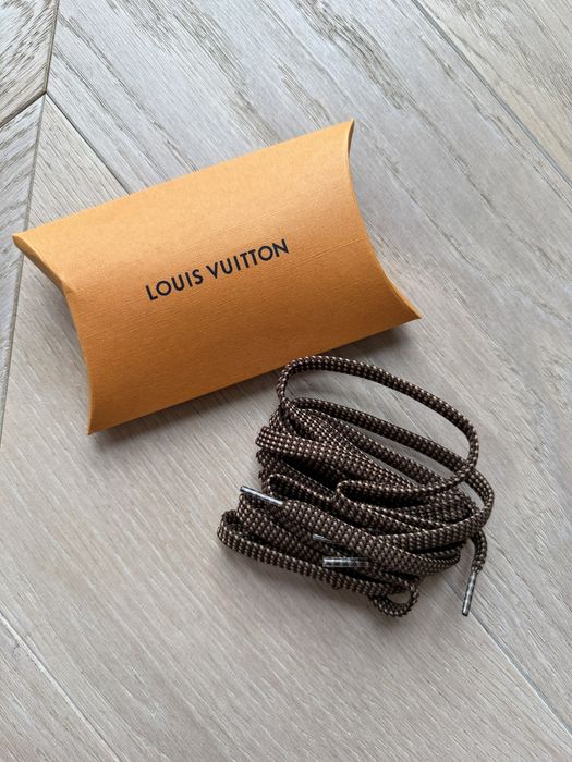 Sznurowki Louis Vuitton LV brązowe nowe