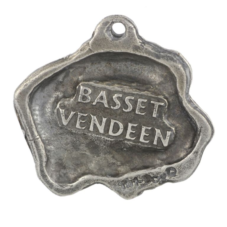Petit basset griffon vendéen naszyjnik posrebrzany Art-Dog