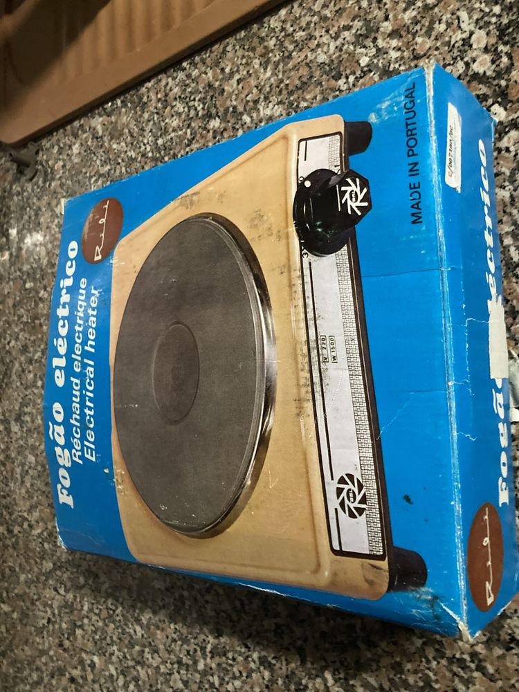 Fogão elétrico de um bico novo