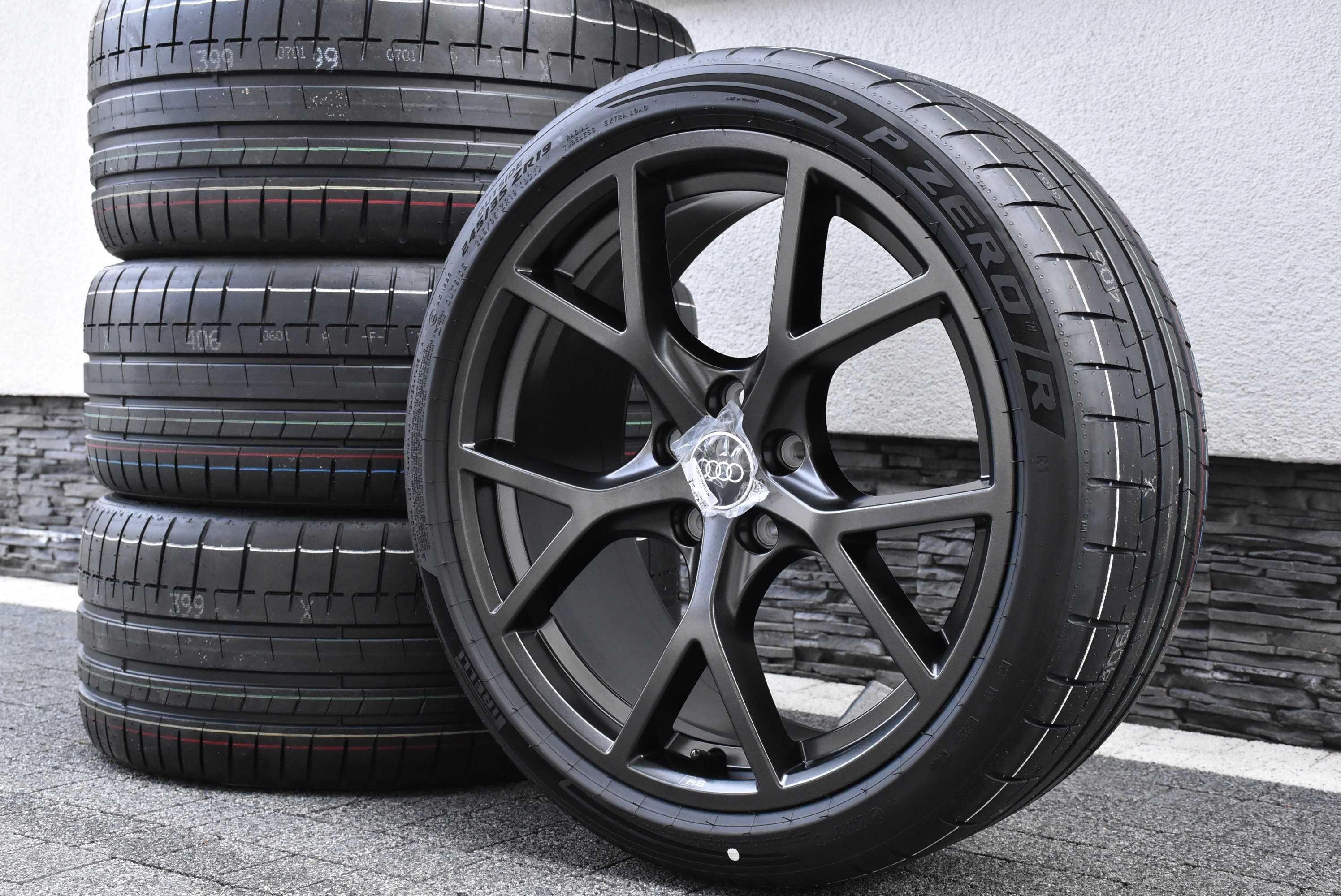 Nowe koła OEM Audi RS3 8Y0 19" NOWE Pirelli R1 dot2025 oryginał