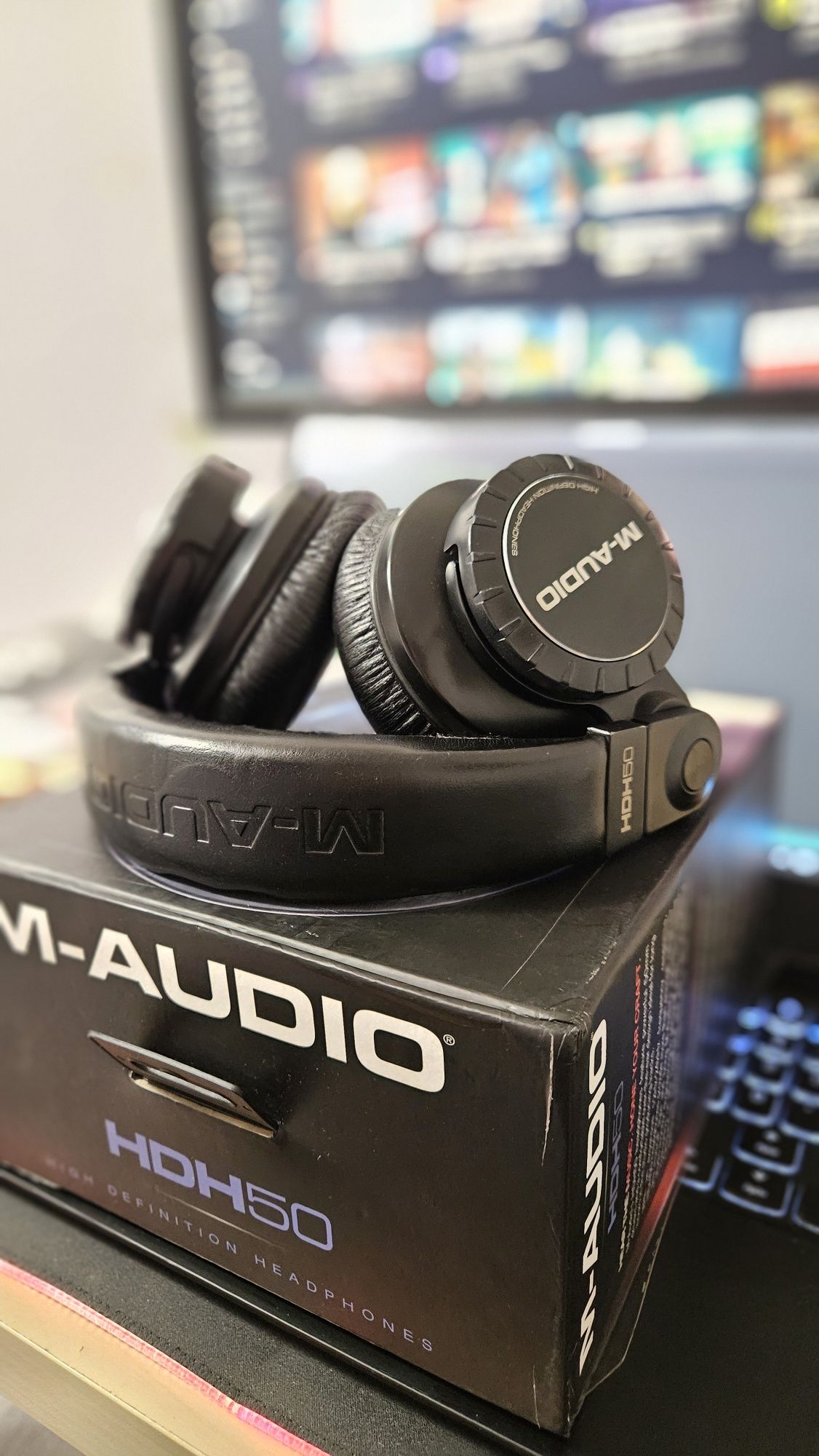 Słuchawki studyjne M-AUDIO HDH50