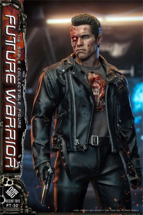 Фигурка 1/6 Terminator 2 BD Deluxe Present Toys тип hot toys