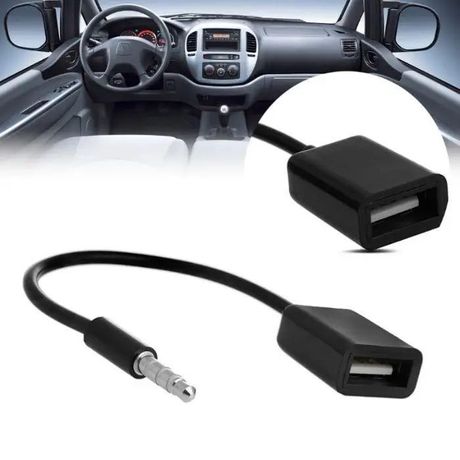 USB AUX адаптер аудио кабель-переходник,Adapter/audio/юсб аукс шнур