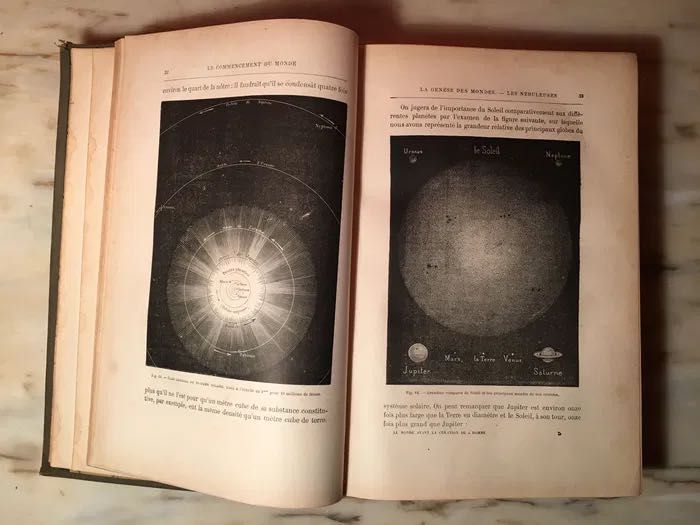 1886 - Le MONDE AVANT la CRÉATION de L’HOMME - C. Flammarion