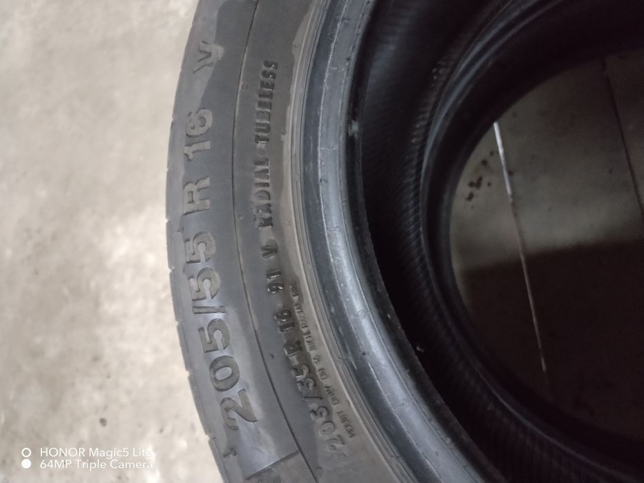 Продам резину пару 205/55 R16 Continental Conti Premium 5 лето