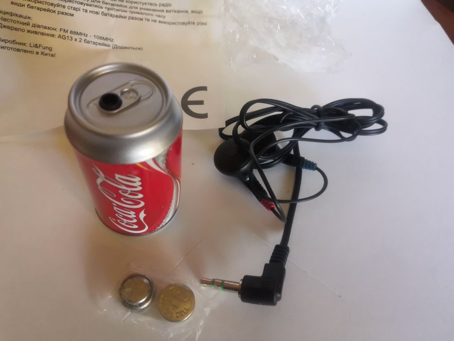 Радио приёмник Coca-Cola. Новый. .