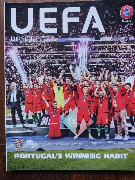 Revista oficial UEFA Portugal vencedor liga nações 2019