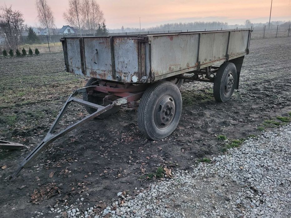 Przyczepa rolnicza likwidacja