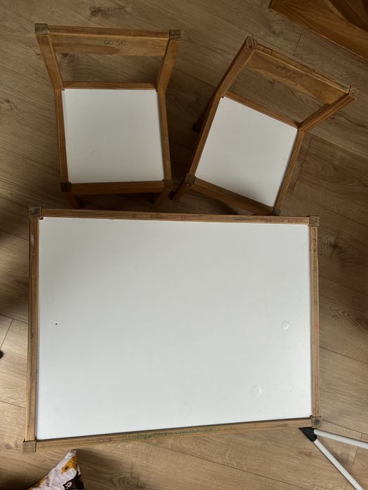 Komplet dzieciecy  z ikea stolik i 2 krzeselka