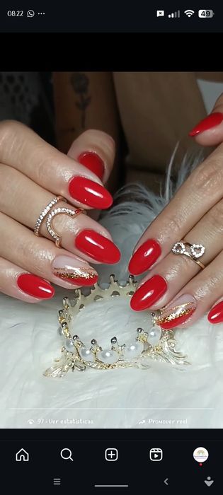 Freelancer em nail design/unhas de gel