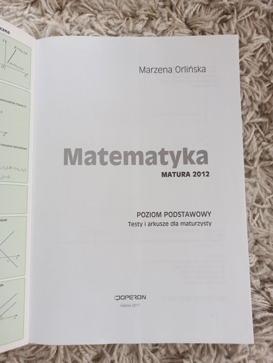 Obowiązkowa matura z matematyki zakres podstawowy Operon