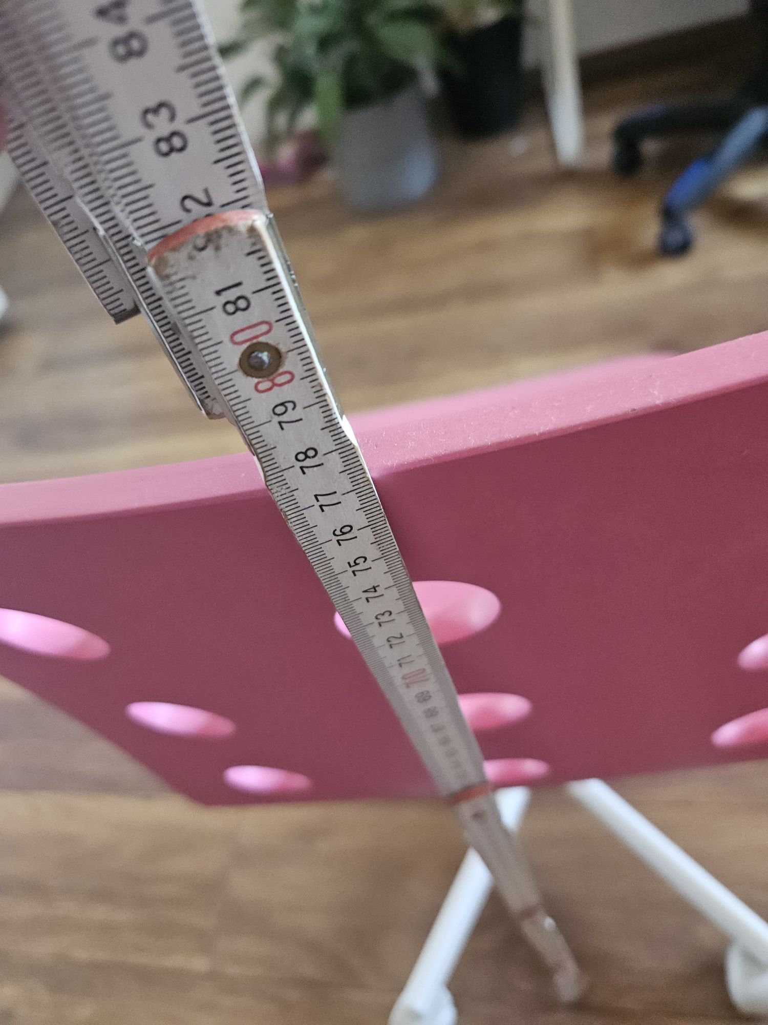 Krzesło kurkowe dziękuję teleskopowe ikea.