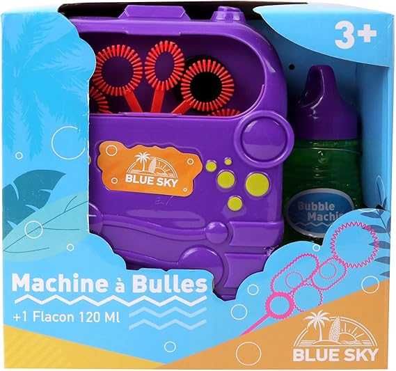 BLUE SKY - Maszyna do baniek mydlanych - Bąbelki mydlane