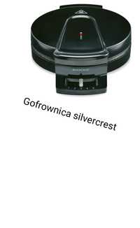 Gofrownice Silvercrest