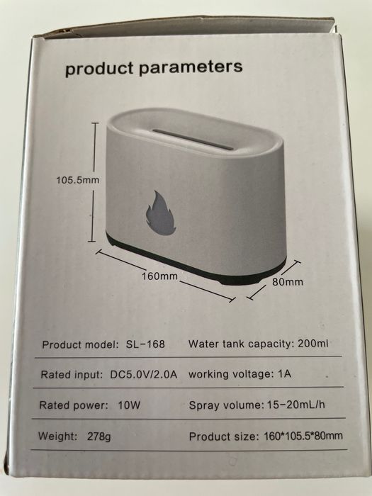 Flame Humidifier branco