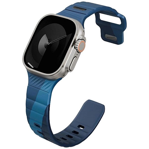Pasek UNIQ Stride De Rubber na Apple Watch 44 / 45 / 46 / 49 mm - nieb