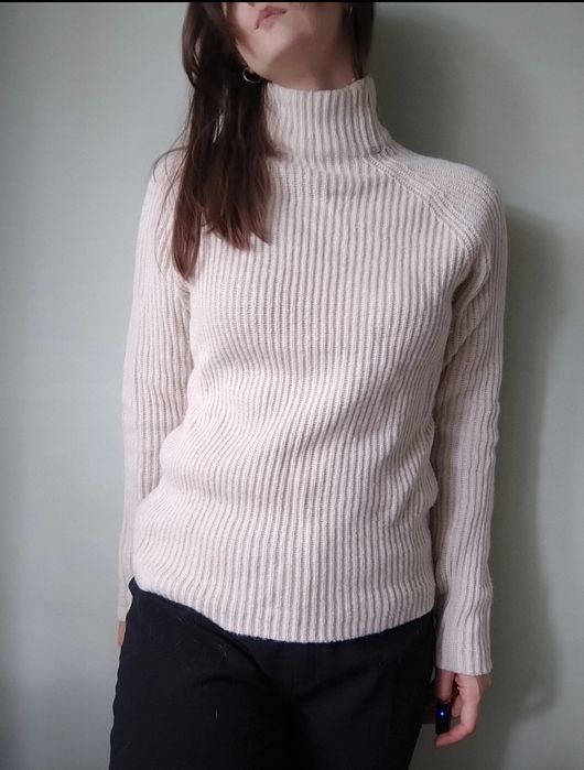 Sweter M/L wełniany z alpaką Jack&Jones